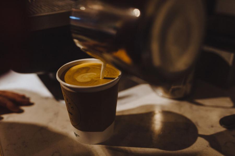 Cheers to slow mornings spent at the market.
