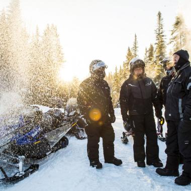 snowmobile_mtcarleton_christmas_mountain_trails - New Brunswick Canada