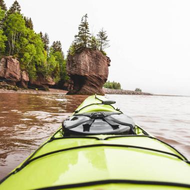 Paddling to the Hopewell Rocks with Baymount Outdoor Adventures