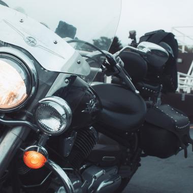 Motorcycle Closeup