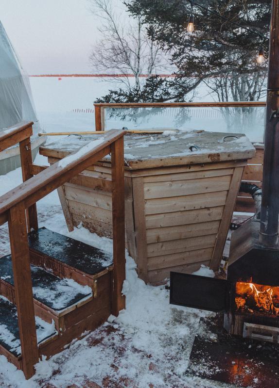 cielo glamping hot tub