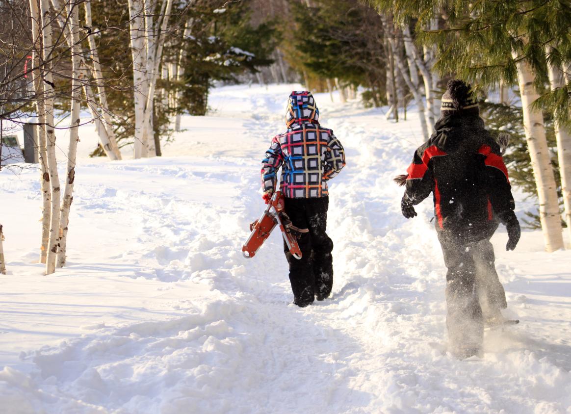 Winter Hiking and Snowshoeing - HikingNB